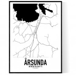 Årsunda Karta