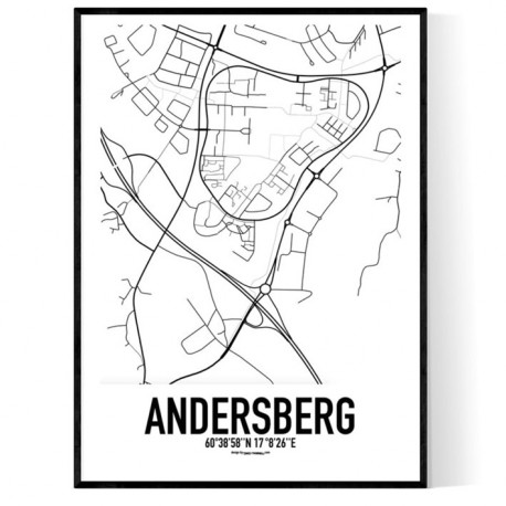 Andersberg Karta
