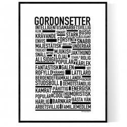 Gordonsetter Poster