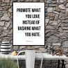 Promote Love Poster