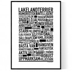 Lakelandterrier Poster