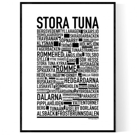 Stora Tuna Poster