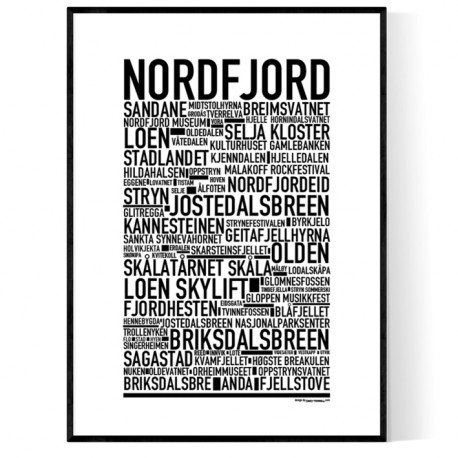 Nordfjord Poster