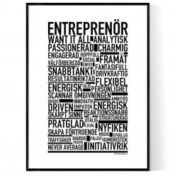 Entreprenör Poster