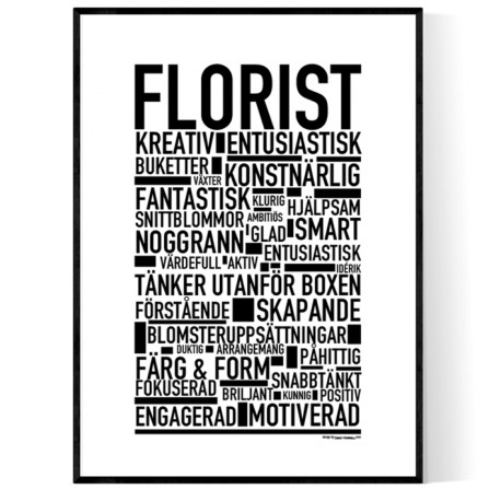 Florist Poster