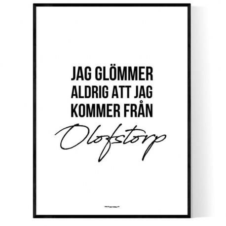 Från Olofstorp