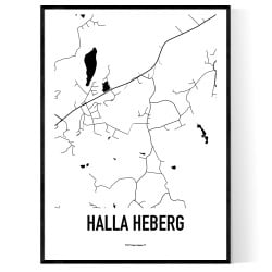 Halla Heberg Karta