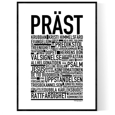 Präst Poster 