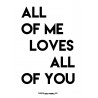 Loves All Of You Poster