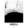 Marbella Karta 2 Poster