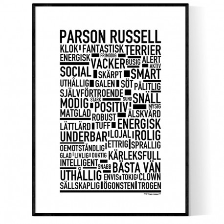 Parson Russell Terrier Poster