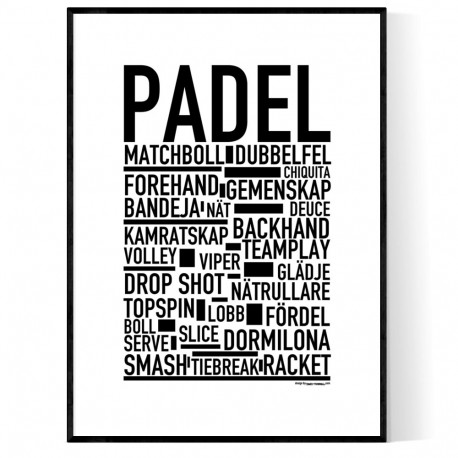 Padel Poster
