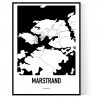 Marstrand Karta Poster