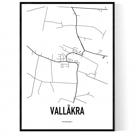 Vallåkra Karta