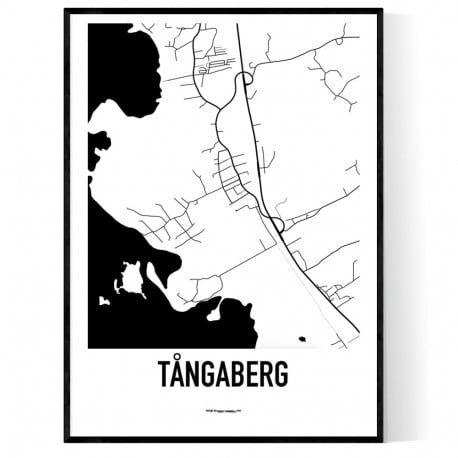 Tångaberg Karta