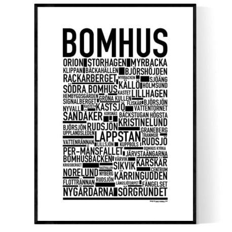 Bomhus Poster