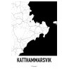 Katthammarsvik Karta 