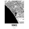 Venice CA Map Poster