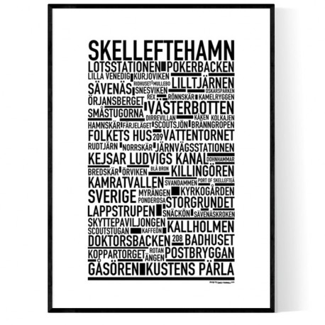 Skelleftehamn Poster