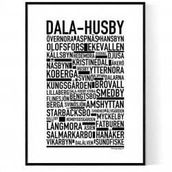Dala-Husby Poster
