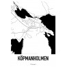 Köpmanholmen Karta