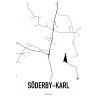 Söderby-Karl Karta