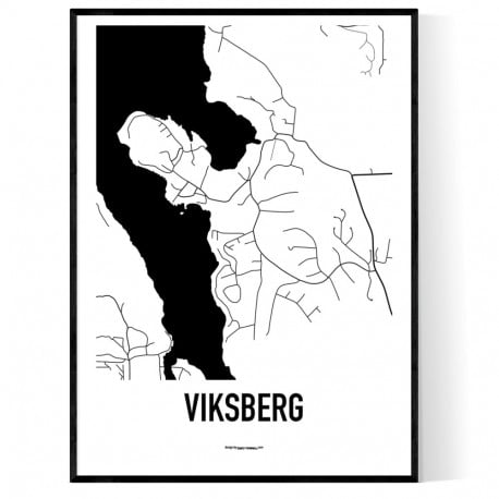 Viksberg Karta