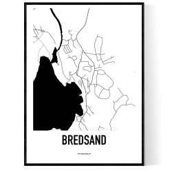 Bredsand Karta