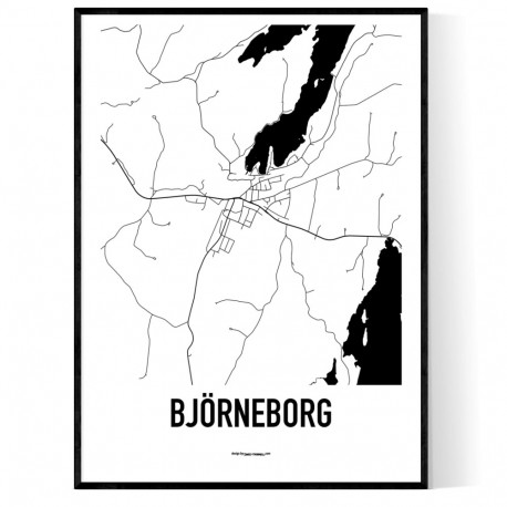 Björneborg Karta