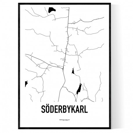 Söderbykarl Karta