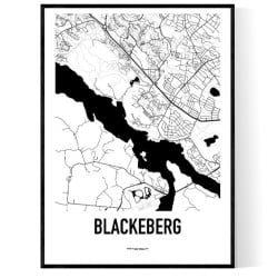 Blackeberg Karta