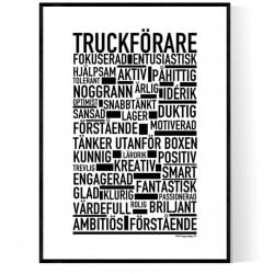 Truckförare Poster