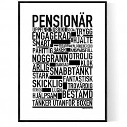Pensionär Poster