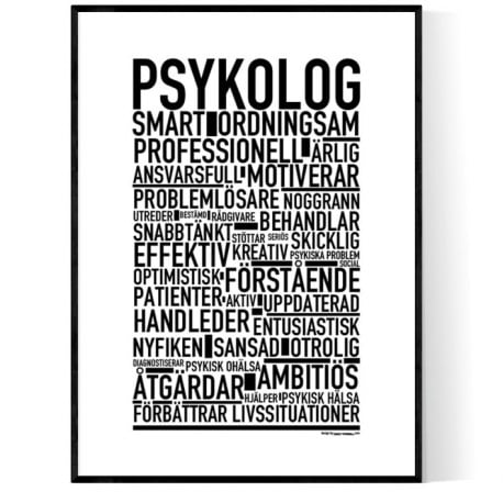 Psykolog Poster