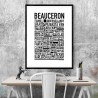 Beauceron Poster