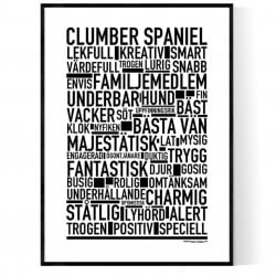 Clumber Spaniel Poster