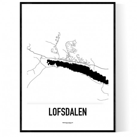 Lofsdalen Karta