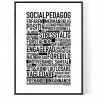 Socialpedagog Poster