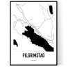 Pilgrimstad Karta