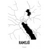Ramsjö Karta