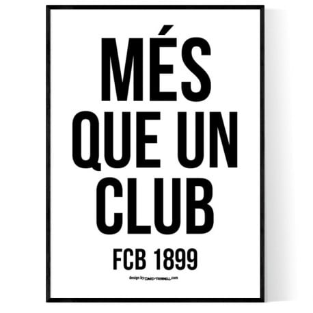 Més Que Un Club Poster