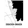 Enhagen-Ekbacken Karta