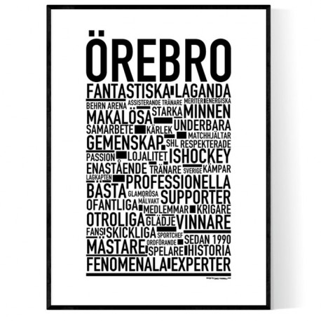 Team Örebro Poster