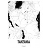Tanzania Karta