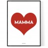 Mamma Heart Poster