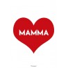 Mamma Heart Poster
