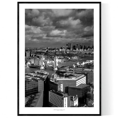 The Shard Sky London Poster