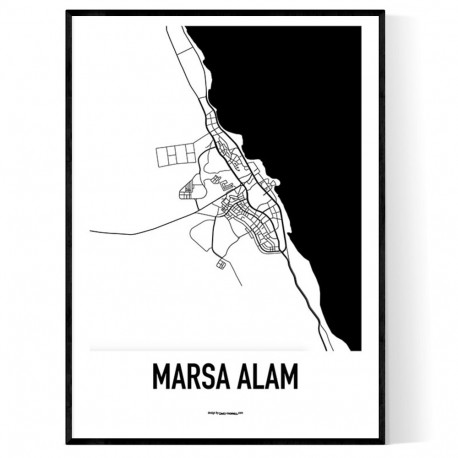 Marsa Alam Karta Poster
