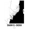 Sharm el-Sheikh Karta Poster