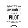 Pilot Hjälte Poster